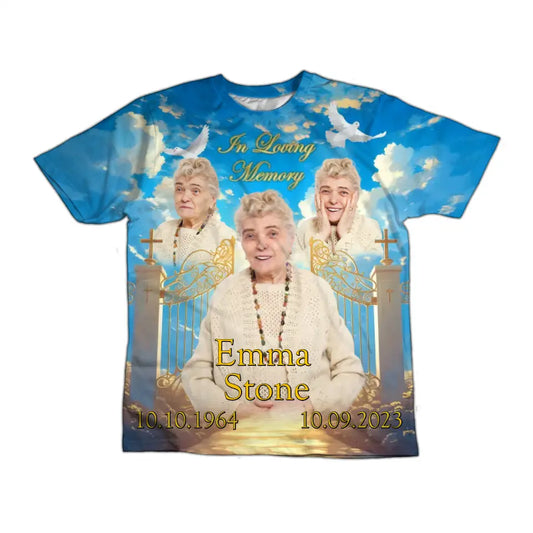 All-over printed In Loving Memory Shirt