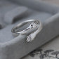 Silver Hug Ring S925 Adjustable Size