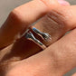 Silver Hug Ring S925 Adjustable Size